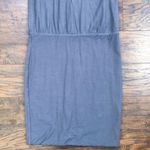 James Perse • Blouson T-Shirt Dress grey jersey knit mini bodycon short sleeve Photo 5