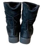 Abeo Blaine Women's Comfort Black Sheepskin Lining Suede Leather Boots Size 7.5 Photo 11