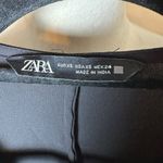 ZARA  Floral Sequin Embroidered Fringe Wrap Blouse Women XS Western Whimsigoth Photo 4