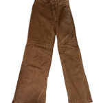 Tribal Brown Wide Leg Jeans Size 2 Photo 0