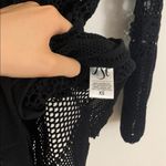 Love Shack Fancy NWT  black crochet sasha dress Photo 5
