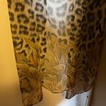 New Beautiful sheer short sleeve duster Leopard & Calla Lillys One Size Size undefined Photo 3