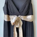 BCBGMAXAZRIA  | 100% Silk Black & Cream Beaded Straps Cocktail Dress Size 2 XS Photo 6