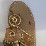 Jack Rogers  Brown tan gold sandals shoes size 9 made in Mexico SEE PHOTOS RARE Photo 6