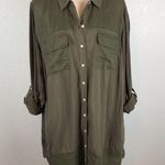 Caslon Lagenlook linen blend tunic blouse 18* Photo 1