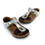 Birkenstock Gizeh Leather Thong Flip Flop Cork Sandal Photo 1