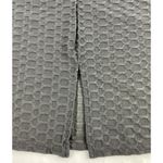 LOVE UNIVERSITY Women's 3XL Black Textured Pencil Skirt High Waist Ruched Back Size 3X Photo 11