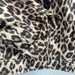 Chico's Leopard Animal Print Long Sleeve Peplum Jacket Flap Pockets Chico’s Mobwife 2/L Photo 8