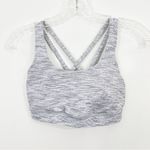 Lululemon  Energy Bra Wee Are From Space Ice Grey Alpine White Size 4 Photo 1