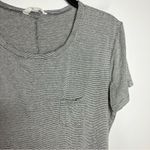 Athleta  t-shirt striped size large Photo 3