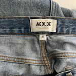 AGOLDE Parker 100% Organic Cotton Distressed Denim Shorts Photo 3