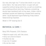 Abercrombie & Fitch YPB Bike Shorts Purple Pink Small Stretch Photo 4