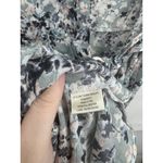 Lovestitch Floral Ruffle Midi Dress Women Small Blue Fairy Whimsical Peasant Photo 3