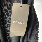 Chico's  Janet Animal Print Velvet Burnout High Low Skirt Women's 2 US Large NWT Photo 5