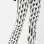 Urban Outfitters Black And White Striped Jeans Photo 0