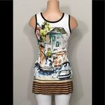Karen Kane  watercolor tank top. NWT Photo 3