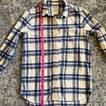 Madewell  Flannel Classic Ex-Boyfriend Shirt in Akiva Plaid Photo 9