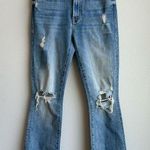 MOTHER Denim MOTHER SUPERIOR The Insider Crop Step Fray Jeans We Are Castaways Size 25 Patch Photo 1