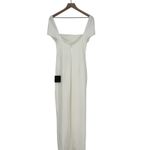 Lulus Magnificent Impression White Square Neck Short Sleeve Maxi Dress Size M Size M Photo 10