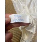 Vanity Fair Vintage White Lace Trim Slip Dress Lingerie Adjustable Strap Photo 3