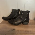 Esprit  Black Studded Boots Size 7 Photo 2
