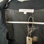 Olivaceous Women's Black Button-Up‎ Jacket Photo 2