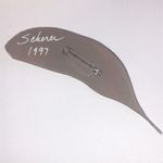 Coldwater Creek Scherer 1997 Blue and Brown Mallard Drake Feather Pin Photo 3