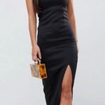 ASOS  square neck midi dress with slit Photo 0