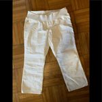 Liz Lange  white Capri denim Photo 0