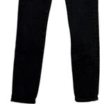 J.Crew High Rise Skinny Fit Denim Ankle Jeans Zip-Fly Stretchy 27 Black #4166 Photo 2