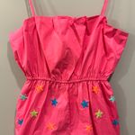 Peach Love Star Sequin Romper Photo 2