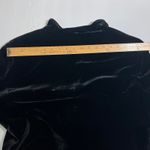 Jones New York  Country Black Velvet Blazer Jacket Y2K Vintage Size 16 Soft Goth Photo 5