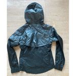 Nike women Lightweight Windbreaker Running hooded Jacket Grey Athletic Zip-Up XS Photo 4