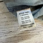 Be cool size large blue plaid long sleeve tie front button shirt Photo 7