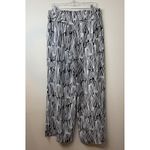 New York & Co. Women's Black/White Career Wide Leg Pants Trousers Size 10 # Photo 2