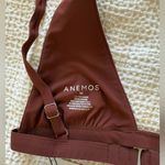 NWT Anemos Décolleté Bikini Top Size Medium Brown Photo 4