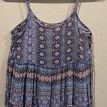 Urban Outfitters ECOTE Beach Trapeze Boho Strappy Oversized Loose Mini Dress Photo 0