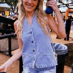 Denim halter top Photo 0