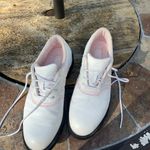 Adidas  Women's White and Pink Shoes Photo 1