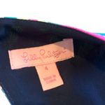 Lilly Pulitzer  Sherlyn Chevron Print Dress Sleeveless Open Back Size 4 Women's Photo 11