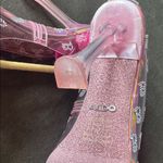 Barbie x ALDO Barbietessy Collection Pink Stiletto Heel Monogrammed B Size 9 NEW Silver Photo 12