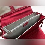 Kipling Red Rouge Snap Accordion Multi Compartments Card Holder Wallet Photo 3