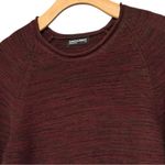 American Apparel  Vintage Womens Size XS Burgundy Maroon Marled Roll Neck Sweater Photo 1