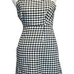 Ivy+Main  women's size small black and white checkered spaghetti strap dress Photo 0