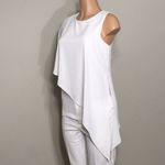 Karen Kane  asymmetrical white blouse. NWOT Photo 2