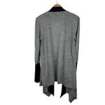 Icebreaker Merino Wool Drape Cardigan Large Gray Long Sleeve‎ Outdoors Comfort Photo 5