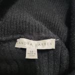 Sandra Darren  Dress Size Large Women's Sweater Dress Cowl Neck Dress Long Sleeve Dress Photo 3