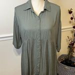 Lovestitch Smooth Sailing Button Up Tunic M Photo 0
