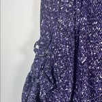 Michael Kors  Violet and White Textured Blouse A0243 Photo 4