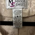 Elegant Cream Brocade Coat whit dress (set)2 Gold Photo 8